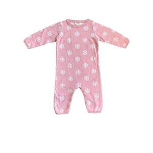 Babycottons Snowflake Sweater Romper